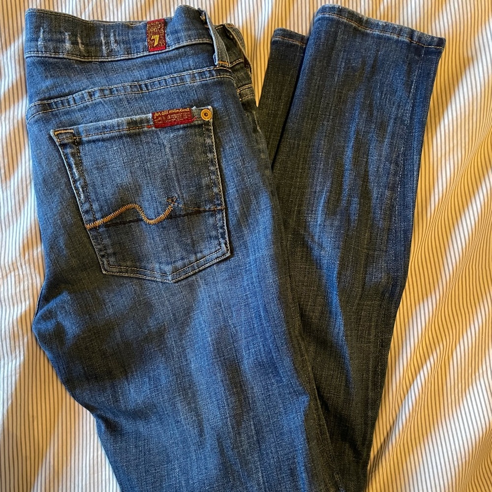 7 for all mankind Gwenevere skinny jeans